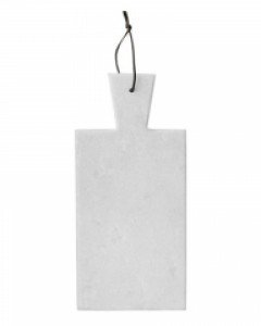 Cutting Board, Marble w/strap for hanging storage