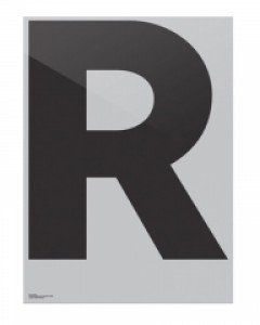 Grey Poster - R