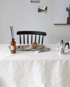 심플리 린넨식탁보(3size)-아이보리