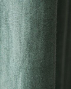 [20%sale]포레 바이오워싱린넨커튼 올리브그린