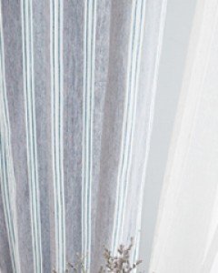 [20%sale]써니데이린넨 스트라이프커튼-블루그레이(2size)
