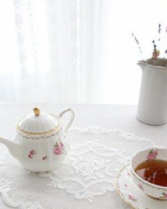 로즈아이보리 레이스매트(2size)
