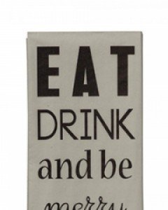 [블루밍빌레] Napkin, `Eat Drink and be Merry'