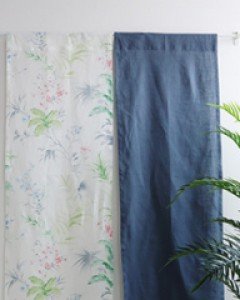 [20%sale]드로잉 린넨 조각가리개커튼(4style)