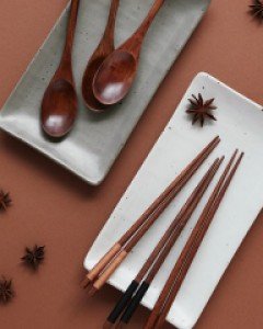 와운드 우드 수저세트 (3style)