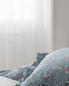 [35% 빅세일] 메이플라워 차렵베딩_민트블루