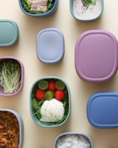 실리콘 냉동냉장 밀폐용기 전자레인지 도시락(3size)