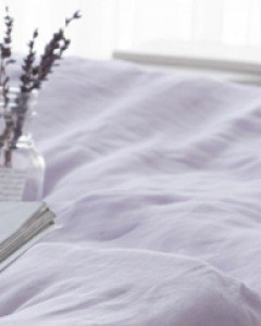 [25%빅세일]소프트 워싱린넨 차렵베딩_라벤더