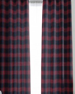 핀란드의 아침 체크커튼(2color)