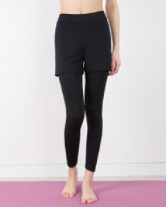 P4480 밴딩 베이직 래쉬가드 숏팬츠레깅스(M.XL)