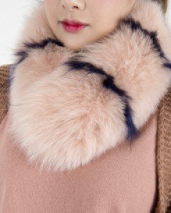 A3318 라쿤 포인트 리치 폭스퍼 핑크 넥워머