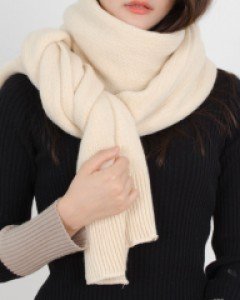 A3378 무지 니트 머플러