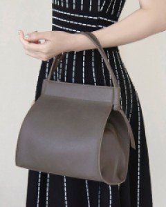 A3563 클래식 라운딩 토트백(숄더끈포함)