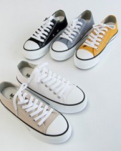 A3523 심플 캔버스 스니커즈