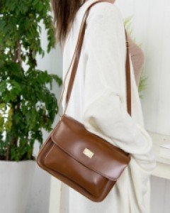 A3571 사각 베이직 정장 숄더백