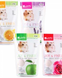 jolly 졸리 햄스터 목욕모래 레몬 사과