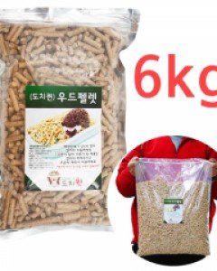 (대용량으로 저렴하게!)도치퀸 우드펠렛 6kg
