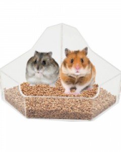 햄스터 화장실 아크릴 코너 화장실겸 목욕통