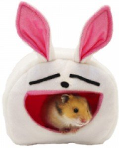 (안감,겉감 극세사+솜!)햄스터용 토끼포치