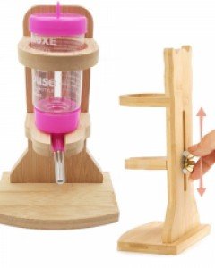 (볼급수기 포함)대나무 급수기 거치대세트