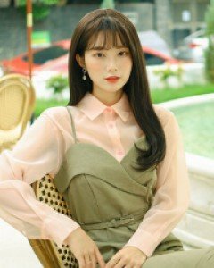 T-LM065/인디C컬 53cm 더 썸 위그 통가발 (고열사)