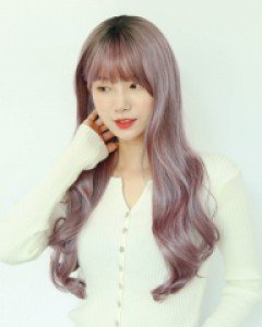 미드나잇 클래식퍼플 69cm 더 썸 위그 통가발 (하이소프트사)