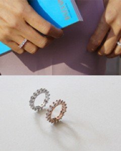 925실버 큐빅반지