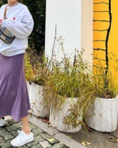 70년대 레트로 플레어 골덴 A라인 롱스커트 코듀로이스커트