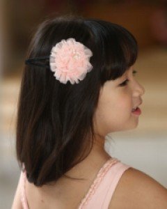 피치꽃 왕똑딱핀