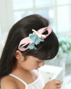 플라워가든머리띠(핑크)