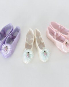 발레리나 공단슈즈 (핑크,아이보리,보라)