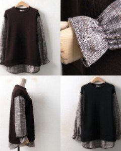 NB 하운드배색니트티(4020H411)