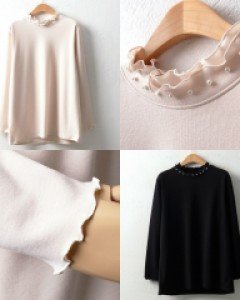 MN 이중프릴진주긴팔티(7548H410)