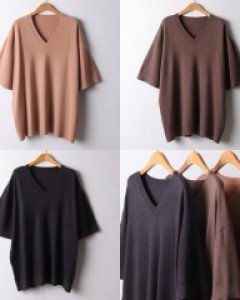 AP 브이넥캐시미어니트티(F369H308)