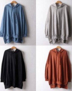 RA 언발박시핏후드티셔츠(F494H411)