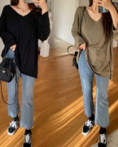 RA 딥브이기모실키긴팔티(F953H310)