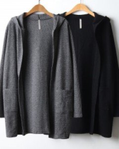 HG 와플포켓후드롱가디건(J306H409)