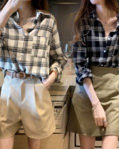 DS 플라이카라체크남방(J740H311)