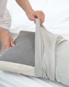 고탄력 심리스 데일리 베개커버