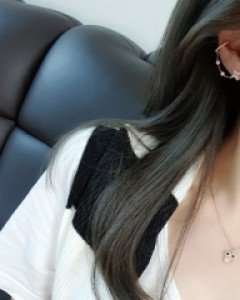 이어커프 꽃 귀걸이 실버 925