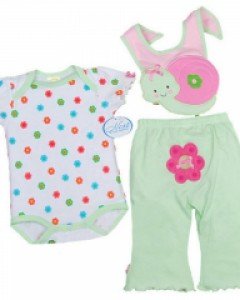 Cute 달팽이 Baby 롬퍼 3Set 830031(3-12개월)