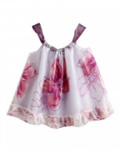 화사한 바이올렛 플라워 원피스  201494