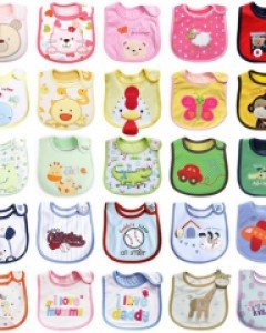 아동을 위한 면 턱받이 2종세트 203755