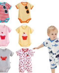 초특가 꽃게머핀아동반팔바디슈트랜덤1종700098
