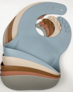 심플 카푸치노 아동 실리콘 턱받이(원사이즈) 204472