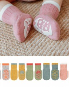 웨더 미끄럼방지 아동 양말 5족1세트(S-L)204598