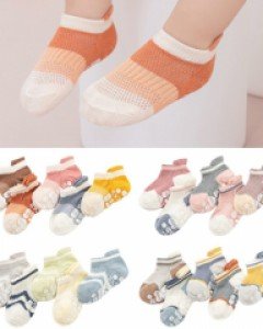 파스텔 라인 매쉬 아동 5종 1세트 양말(XS-XL)204706