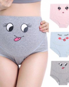 이모티콘 컬러풀하이웨스트 3종1세트 임부팬티 204723