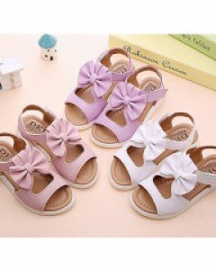 (스크래치) 리본 밸크로 유아샌들