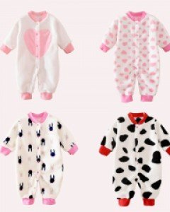 달콤 하트젖소 아동 아동 우주복 303274